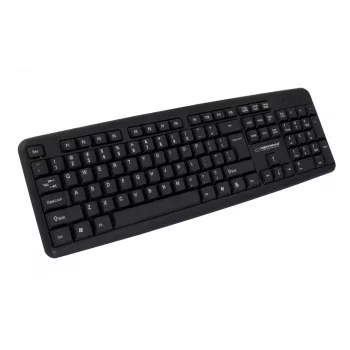 Tastiera con filo ESPERANZA EK134 Full-Size 100% USB, nero, cavo 1,45 m