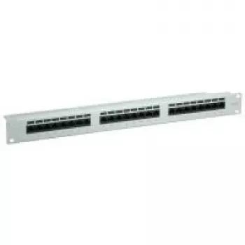 Patch panel VALUE Cat.6/Class E 24 porte UTP grigio chiaro