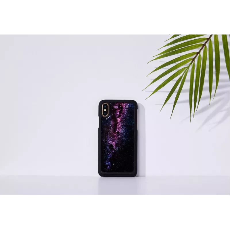 iKins Milky Way custodia per iPhone XS/X, nera, K1696J
