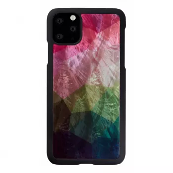 Custodia protettiva iKins per iPhone 11 Pro Max – Water Flower nero