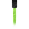 Sharkoon cavo SATA III 90° con guaina, 0,3 m, verde