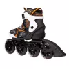 Pattini in linea Nils Extreme NA1060S nero-arancione TAGLIA 41