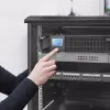 Qoltec 53945 UPS rack, 1 kVA, 800 W, LCD