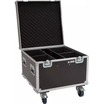 Flightcase ROADINGER 4x LED Theatre COB 100 con ruote (31005194)