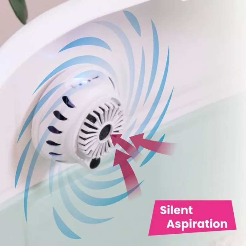 FERPLAST Genicair - ventilatore automatico per lettiera per gatti