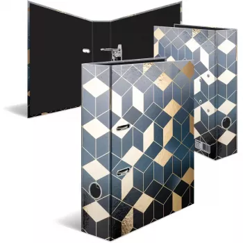 HERMA 7056 raccoglitore A4 cartone blu - oro (7056)
