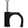 Goobay clip per cavi 14 mm, nero (64685)