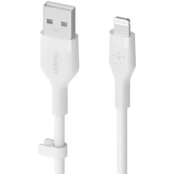 Cavo Belkin Cbl Scicone USB-A LTG 2M blc bianco USB A USB C Lightning