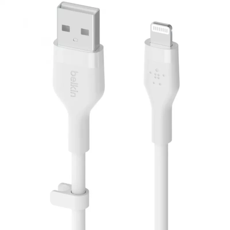 Cavo Belkin Cbl Scicone USB-A LTG 2M blc bianco USB A USB C Lightning