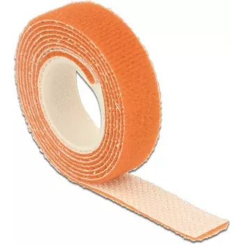Fascetta a velcro DeLOCK 18741 arancione 1 pezzo
