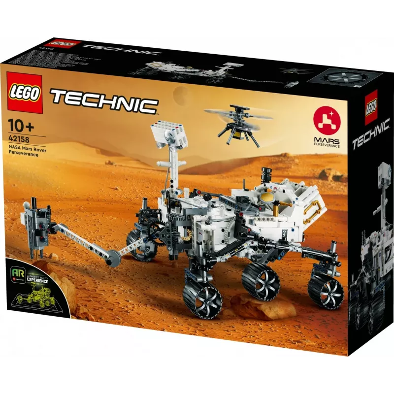 LEGO Technic NASA Mars Rover Perseverance set spaziale con esperienza app AR set di scoperta scientifica impara sulla tecnica dei veicoli giocattolo da costruzione