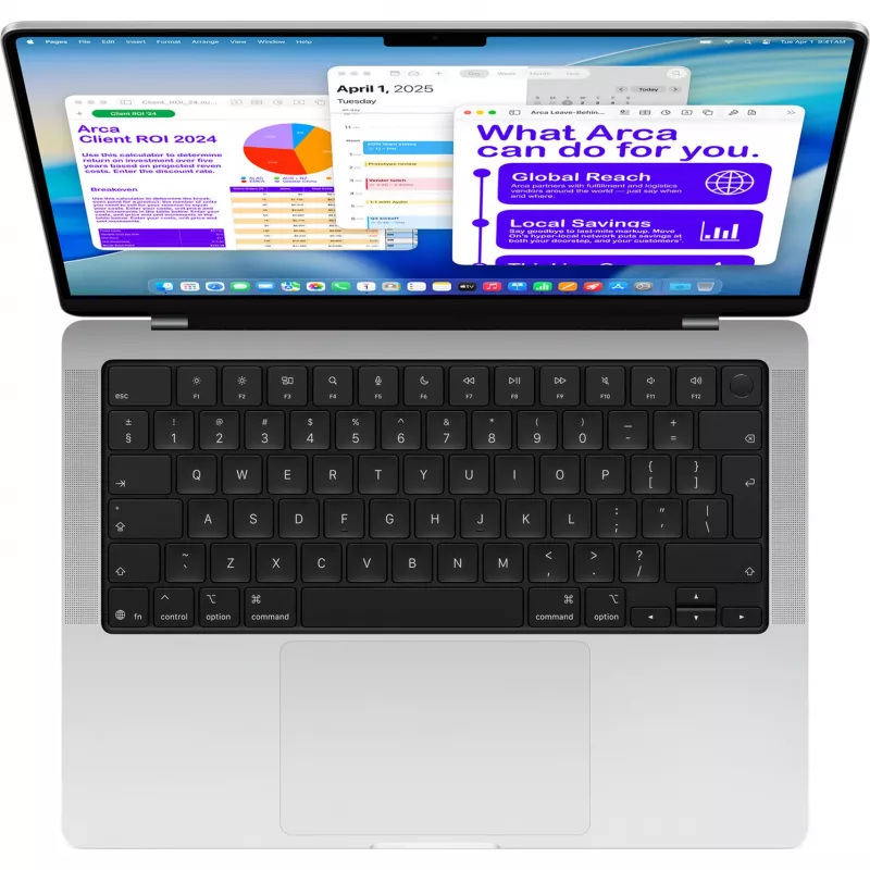 Apple MacBook Pro argento MDE44D/A - 35,6 cm (14