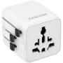 Adattatore da viaggio CANYON OnTour One EU UK US AUS bianco (CNS-TA1005W) – conversione universale delle spine per EU/UK/US/AUS