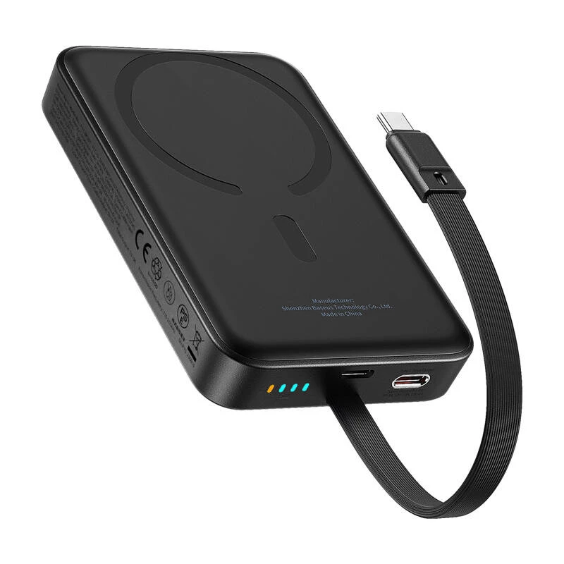 Baseus Mini 10000mAh 30W Powerbank magnetica (nero) Bayern Edition