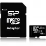 Scheda di memoria flash MicroSDXC Silicon Power 128 GB UHS‑I (Class 10, U1), 85 MB/s, nera, con adattatore SD