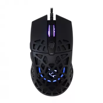 Mouse White Shark GM-5018 Caradoc RGB 7200 dpi nero