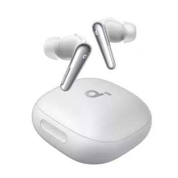 Cuffie Anker Soundcore Liberty 4 Pro TWS Bluetooth in-ear, bianco, per chiamate/musica/sport, peso 61,97 g