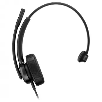 Cuffia USB monaurale con filo HP Poly Mission 415 — leggera 99 g, design a un orecchio