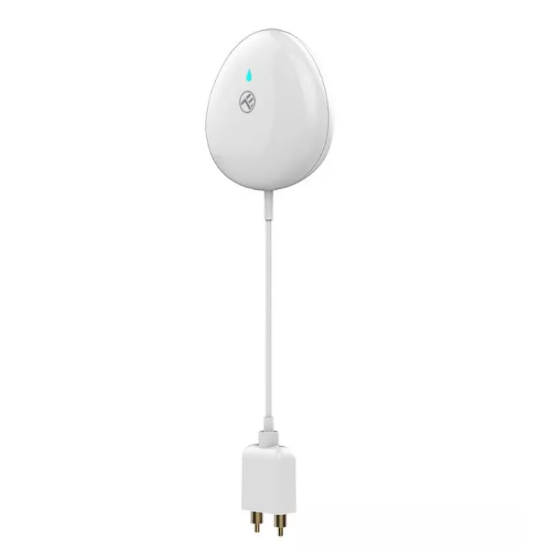 Sensore di allagamento Tellur WiFi AAA bianco – rilevatore d'acqua wireless, a batteria (AAA)