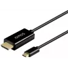 SAVIO CL-190 cavo USB-C a HDMI, 30Hz, 1m, plastica