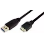 Logilink - cavo USB - 9 poli USB Type A (M) - 10 poli Micro-USB Type B (M) - 1 m (USB 3.0) (CU0026)