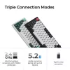 Tastiera meccanica Keychron Q6 HE QMK con stabilizzatori magnetici Gateron Double-Rail