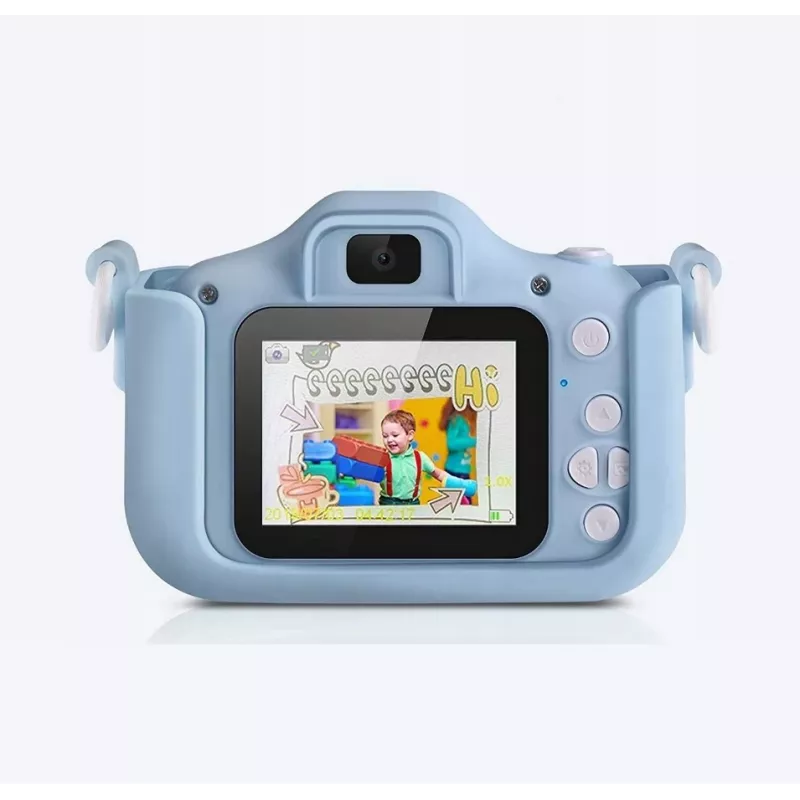 Extralink fotocamera per bambini H29 Single blu, 1080P 30fps, fotocamera digitale con display 2.0