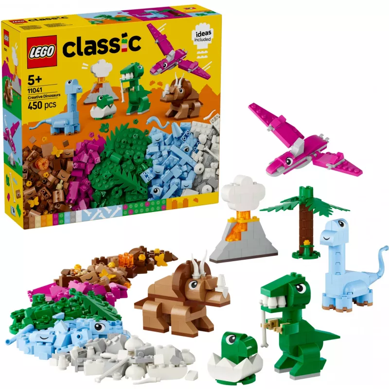 LEGO CLASSIC 11041 Dinosauri creativi