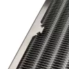 Radiatore Aqua-Computer airplex radical 4/480 — alluminio/rame/acciaio inox, 520×140×73 mm