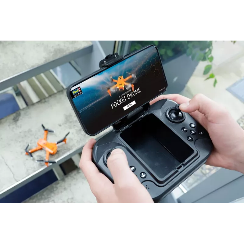 Quadricottero RC REVELL Pocket Drone 23810 — 2,4 GHz, radiocomando a 4 canali