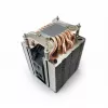 Dissipatore ad aria Dynatron A49 sistema di raffreddamento CPU nero argento 800–1800 giri/min