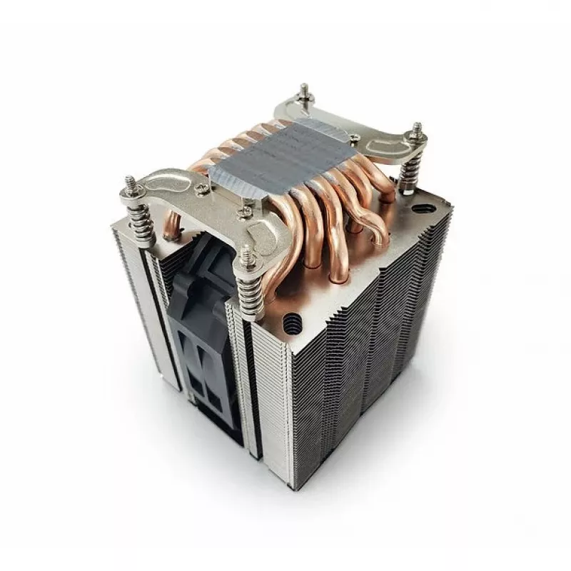 Dissipatore ad aria Dynatron A49 sistema di raffreddamento CPU nero argento 800–1800 giri/min