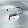 Varta Easy Line 16618 luce per lettura LED, 9 lm, con clip