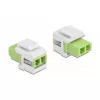 Modulo Keystone LC Duplex femmina su LC Duplex femmina DeLOCK 86816