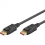 Cavo DisplayPort 2.1, certificato, 16K @ 60Hz, 80 Gbit/s (nero, 1 metro, certificazione VESA)