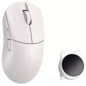 Mouse gaming WLMOUSE HUAN, switch ottici Omron - bianco (HUAN-WHITE-O)