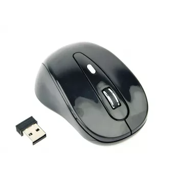 Gembird MUSW-6B-01 Mouse da ufficio per destrorsi RF Wireless Ottico 1600 DPI