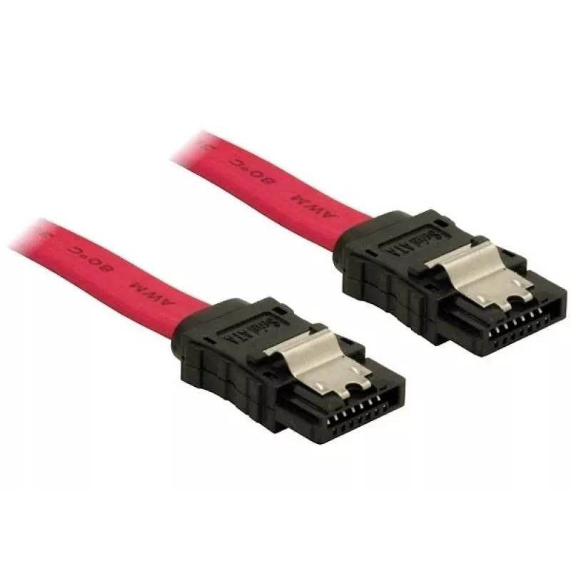 Cavo SATA DeLOCK 84302 0,5 m rosso