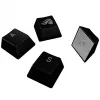 GLORIOUS GPBT keycaps retroilluminate — layout ANSI, materiale PBT, nero