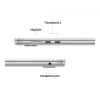 MacBook Air 15, argento, M4 (10-CPU/10-GPU), 16 GB, 512 GB, tedesco, alimentatore Dual USB-C 35W, MW1H3D/A