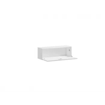 Armadietto Cama VIGO 90 chiuso 90/35/32 bianco/bianco lucido