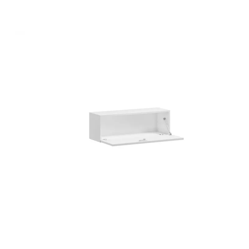 Armadietto Cama VIGO 90 chiuso 90/35/32 bianco/bianco lucido