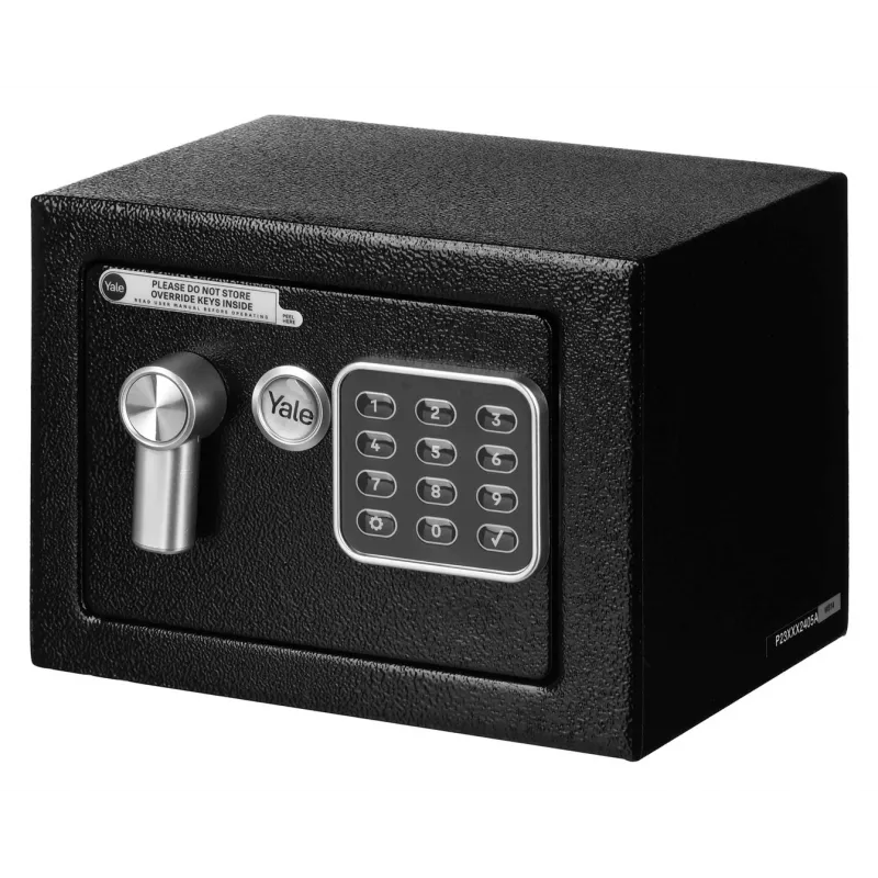 Yale YSV/170/DB2 cassaforte freestanding 3.8 l acciaio nero