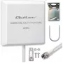 Antenna 4G/5G LTE esterna QOLTEC 9 dBi con connettore SMA e cavo 3 m