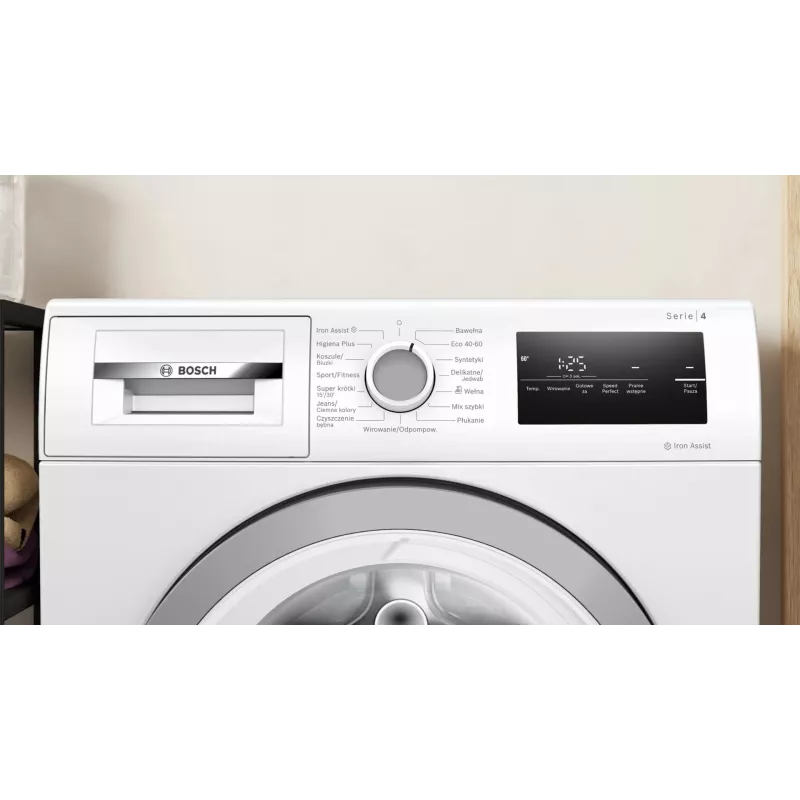 Lavatrice a carica frontale Bosch WAN2813APL Series 4 8 kg 1400 giri/min bianca