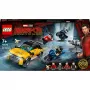 Set LEGO Marvel Escape from the Ten Rings 76176 con minifigure e veicoli
