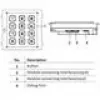 Hikvision DS-KD-KP/S accessorio per citofoni tastiera