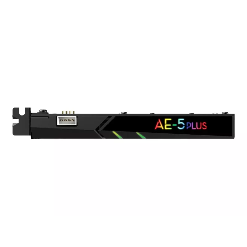 Creative Sound BlasterX AE-5 Plus Black PCI-e RGB scheda audio gaming