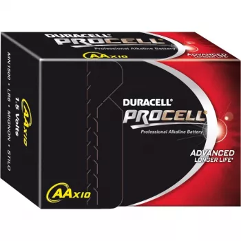 Batterie AA Duracell Procell Intense Power confezione da 10