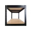 Topeshop scaffale P9040 scaffale porta attrezzi da giardino autoportante acciaio zincato, MDF